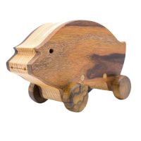 Ống Heo Gỗ Tiết Kiệm - Đồ Chơi Gỗ Trẻ Em