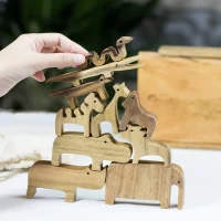 Bộ thú gỗ cân bằng