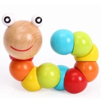 Đồ Chơi Gỗ Hình Sâu